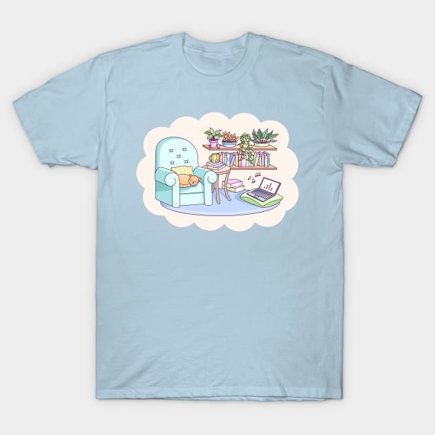 Happy Place T-Shirt by sombrasblancas